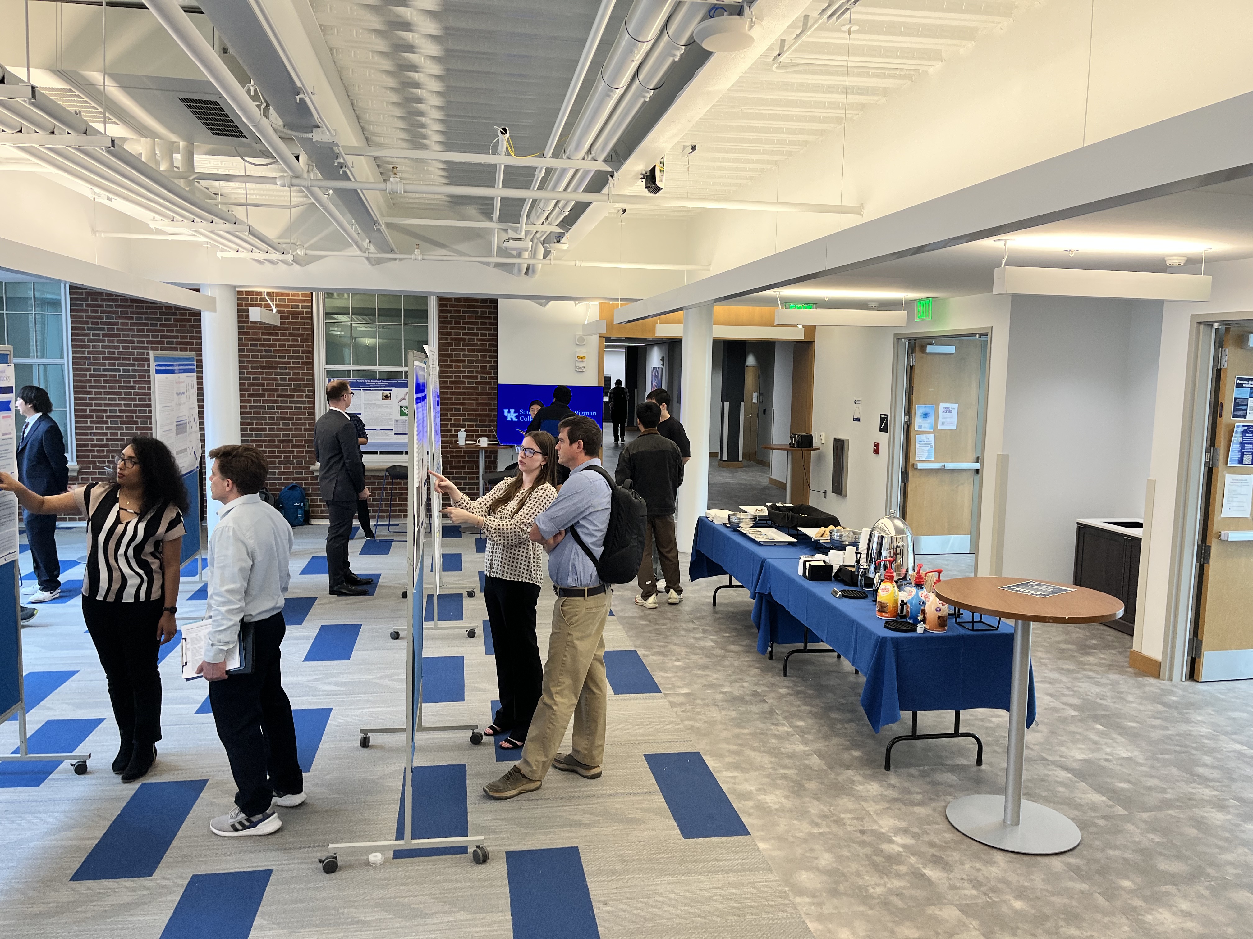 The ECE Spring Research Symposium, organized annually as part of DGS responsibilities