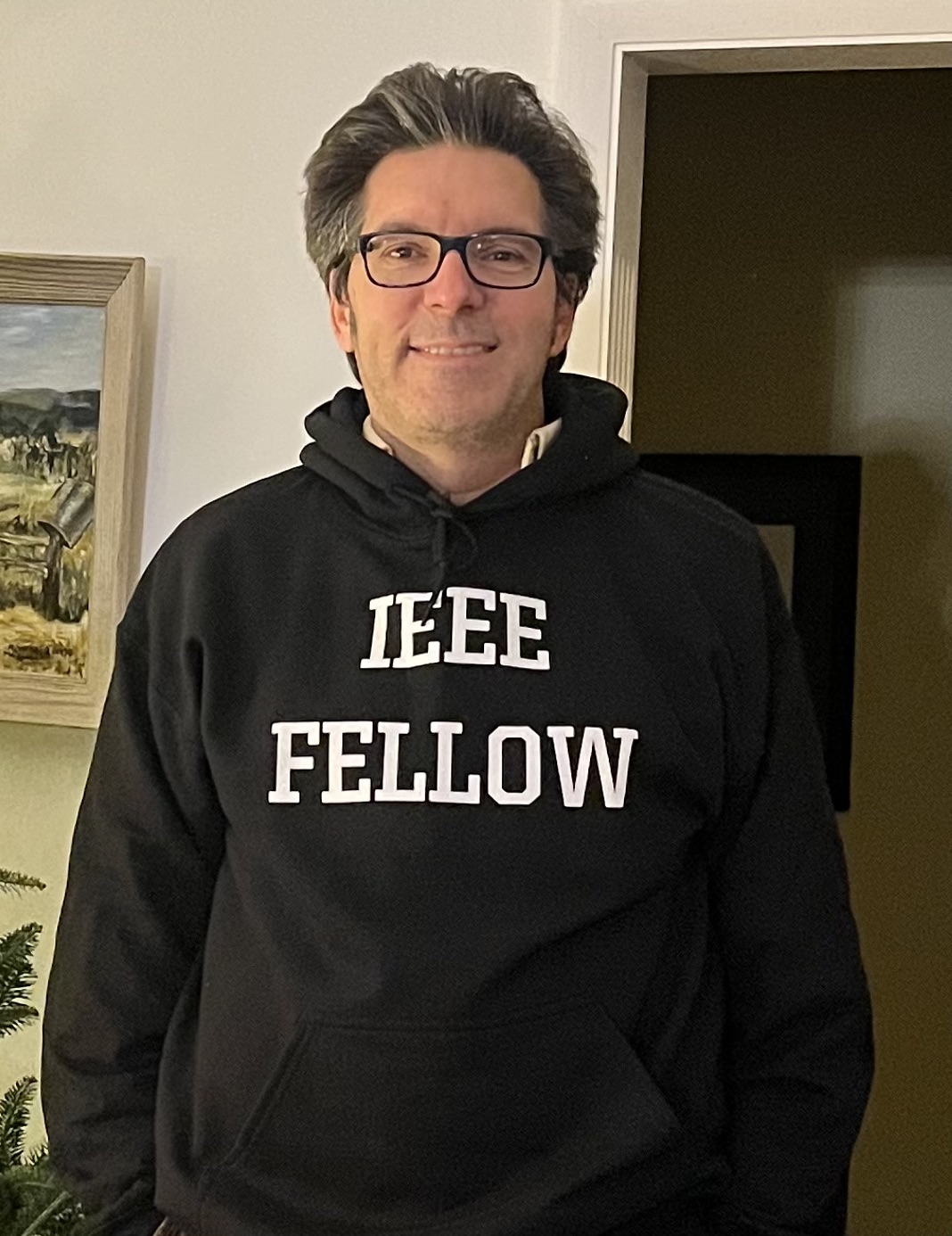 Dr. Lau after being named an IEEE Fellow, Class of 2026